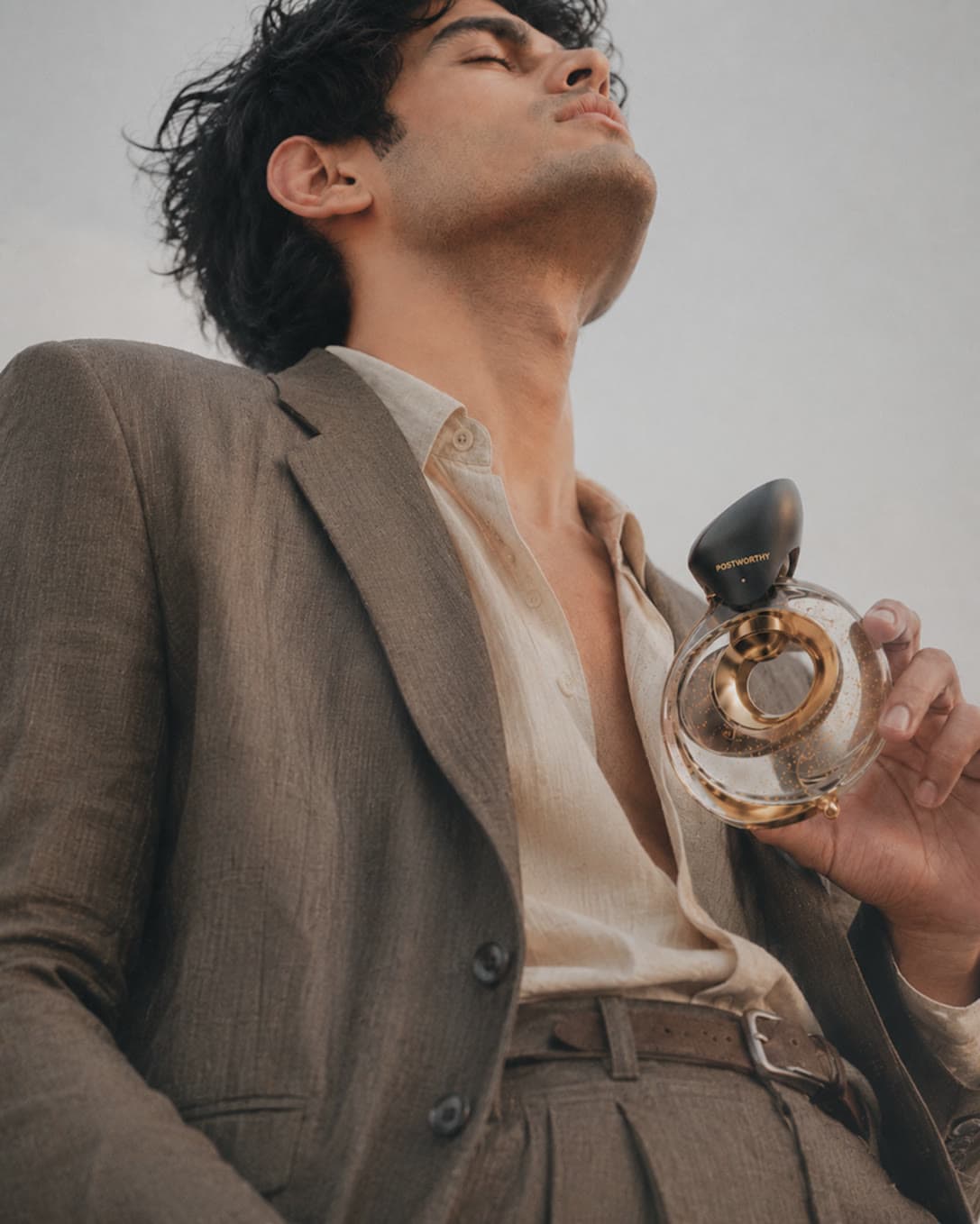 Postworthy Originals — perfume campaign portrait